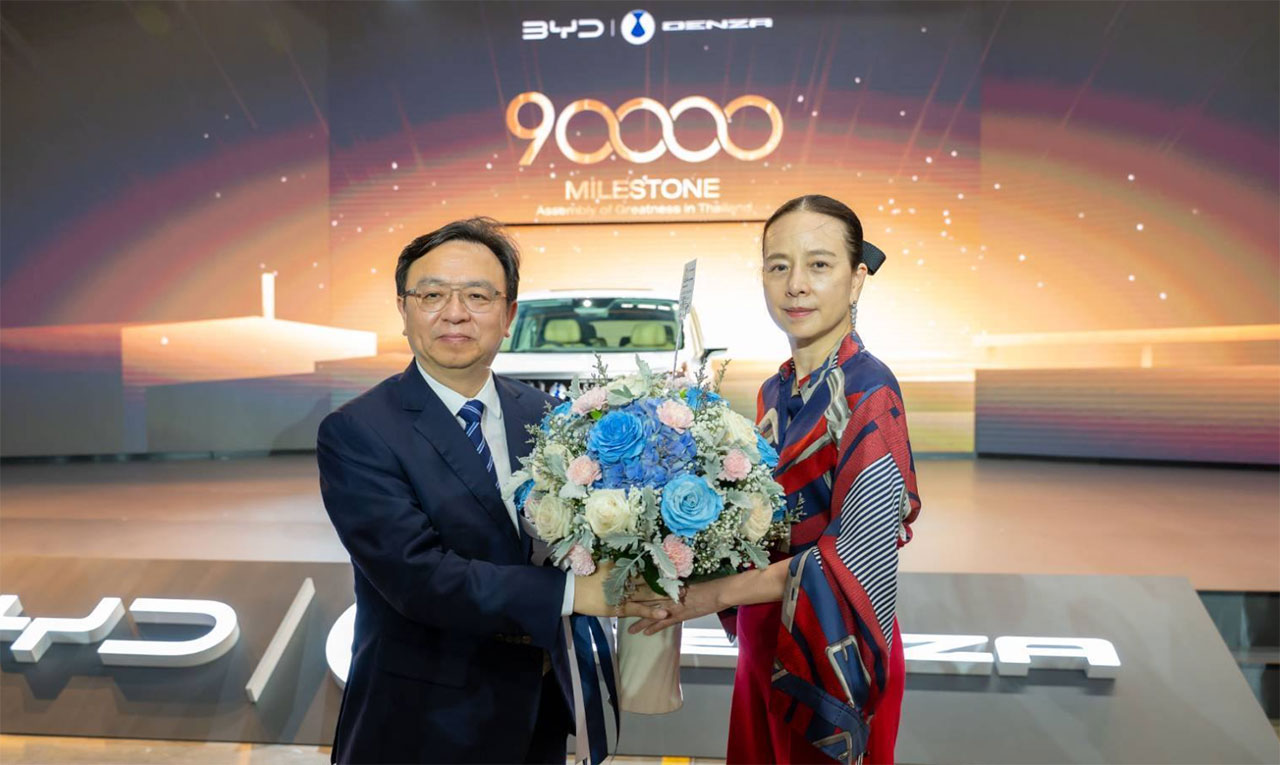 BYD atinge marca de 90 mil veículos entregues na Tailândia