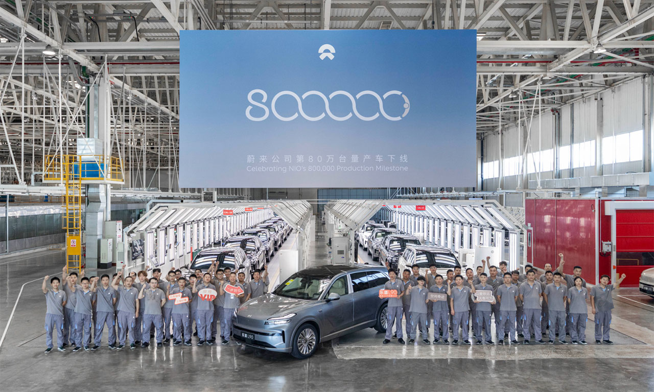 Nio Chega a 800 mil unidades e se aproxima da marca de 1 milhão