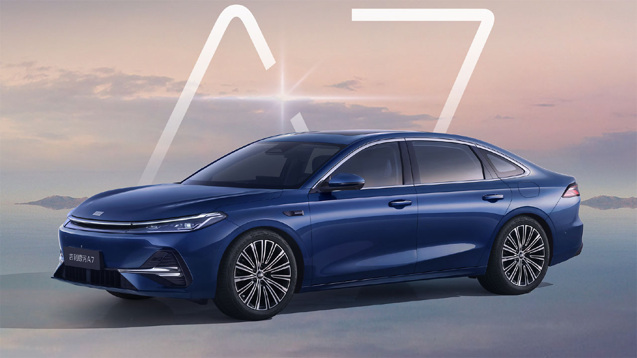 Geely Galaxy A7 híbrido será lançado em 8 de agosto na China