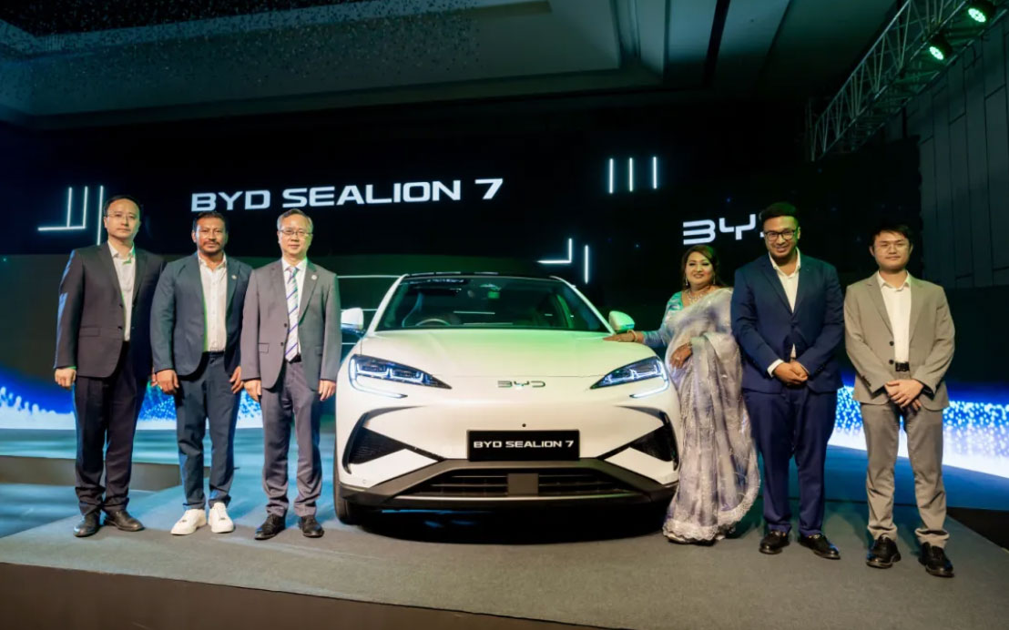 BYD aposta no Nepal para lançar o SUV elétrico Sealion 7