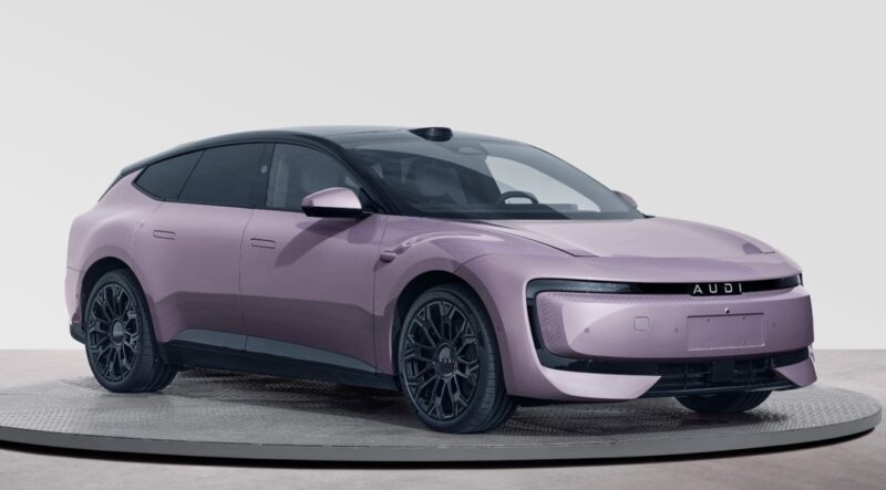 Audi e SAIC testam novo crossover elétrico na China para lançamento em 2026