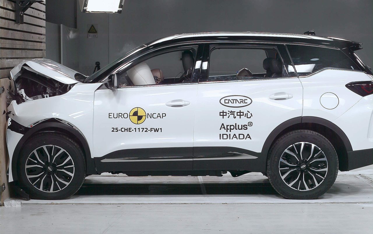 Chery Tiggo 7 e 8 decepcionam em teste de segurança na Europa