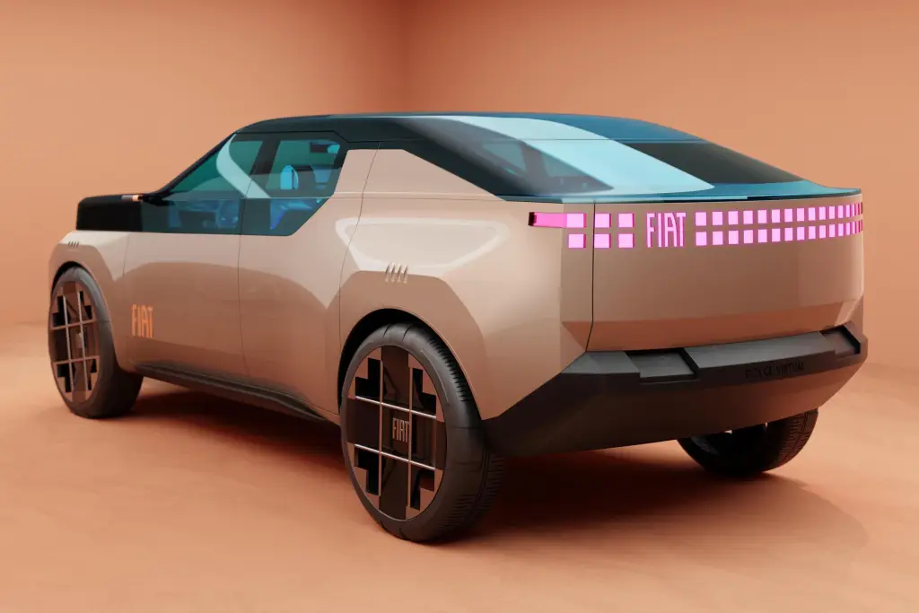 Novo Fiat Fastback é flagrado em testes na Europa com visual inspirado no Grande Panda