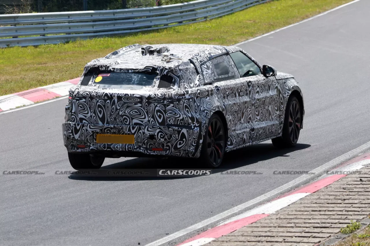 Land Rover testa Velar elétrico no circuito de Nürburgring