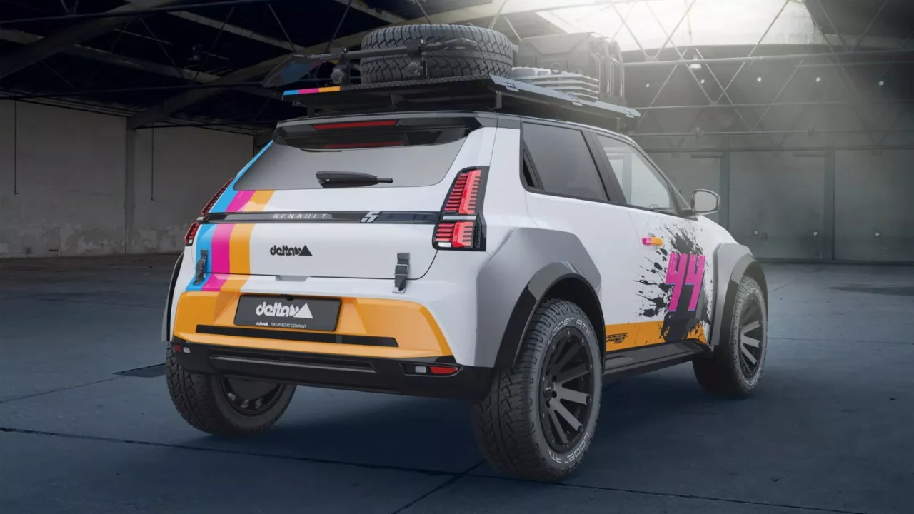 Renault 5 reimaginado como off-roader por Delta 4×4 nos EUA