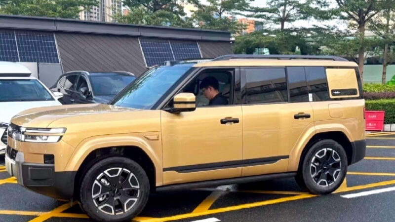 BYD Fang Cheng Bao Ti7 estreia na China com visual inédito e interior revelado