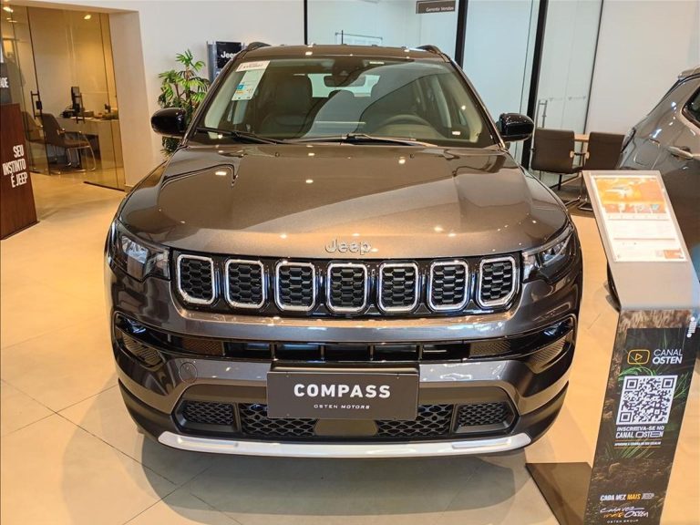 Jeep libera Compass Sport com mega desconto R$ 45.101 para PcD