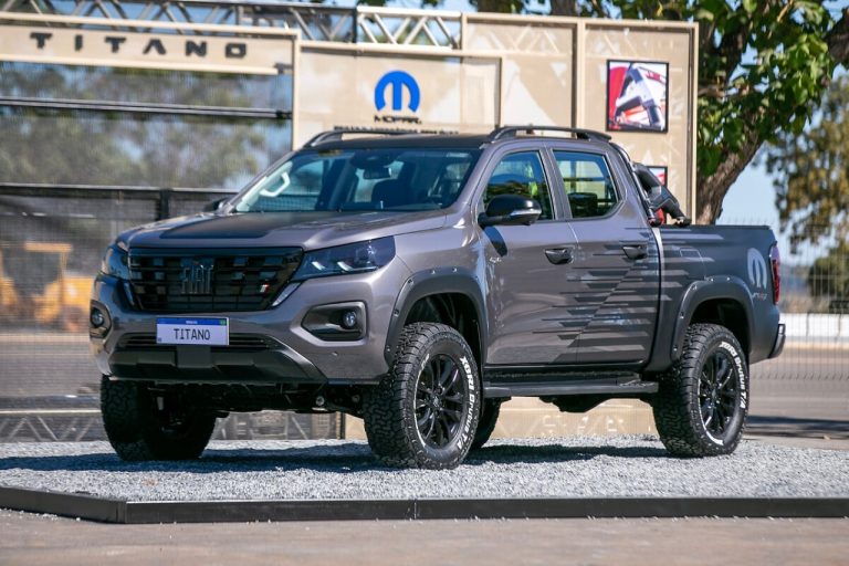 Fiat Titano 2026 recebe linha de acessórios Mopar no Brasil