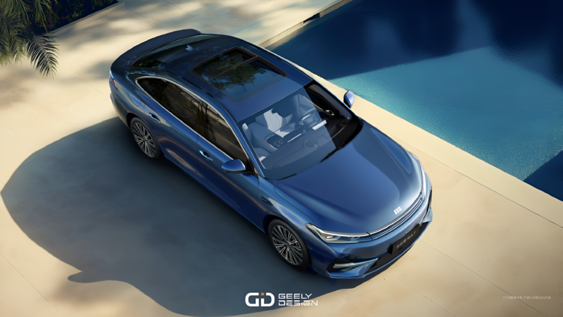 Geely lança pré-venda do Galaxy A7 PHEV na China com sistema híbrido avançado