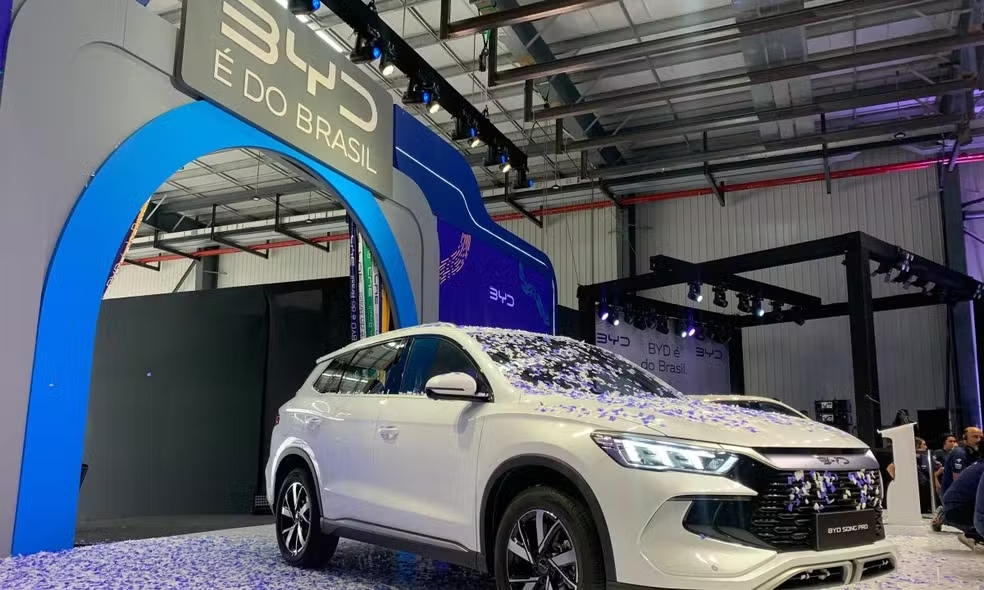BYD abre 508 vagas de emprego em nova fábrica na Bahia