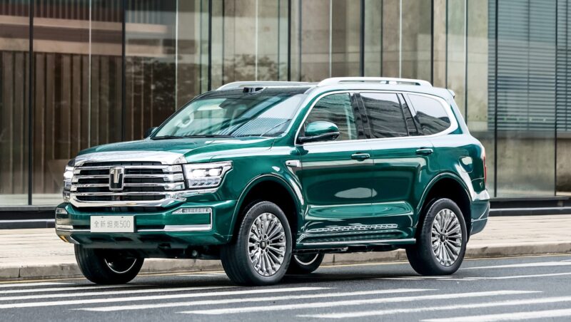 Great Wall Motor anuncia pré-venda do Tank 500 na China