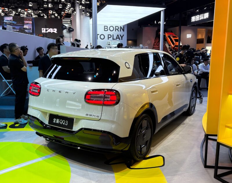 Chery QQ3 EV renasce na China e marca nova fase da série QQ