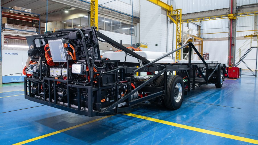 Ônibus elétricos da BYD no Brasil ganham baterias Blade de última geração