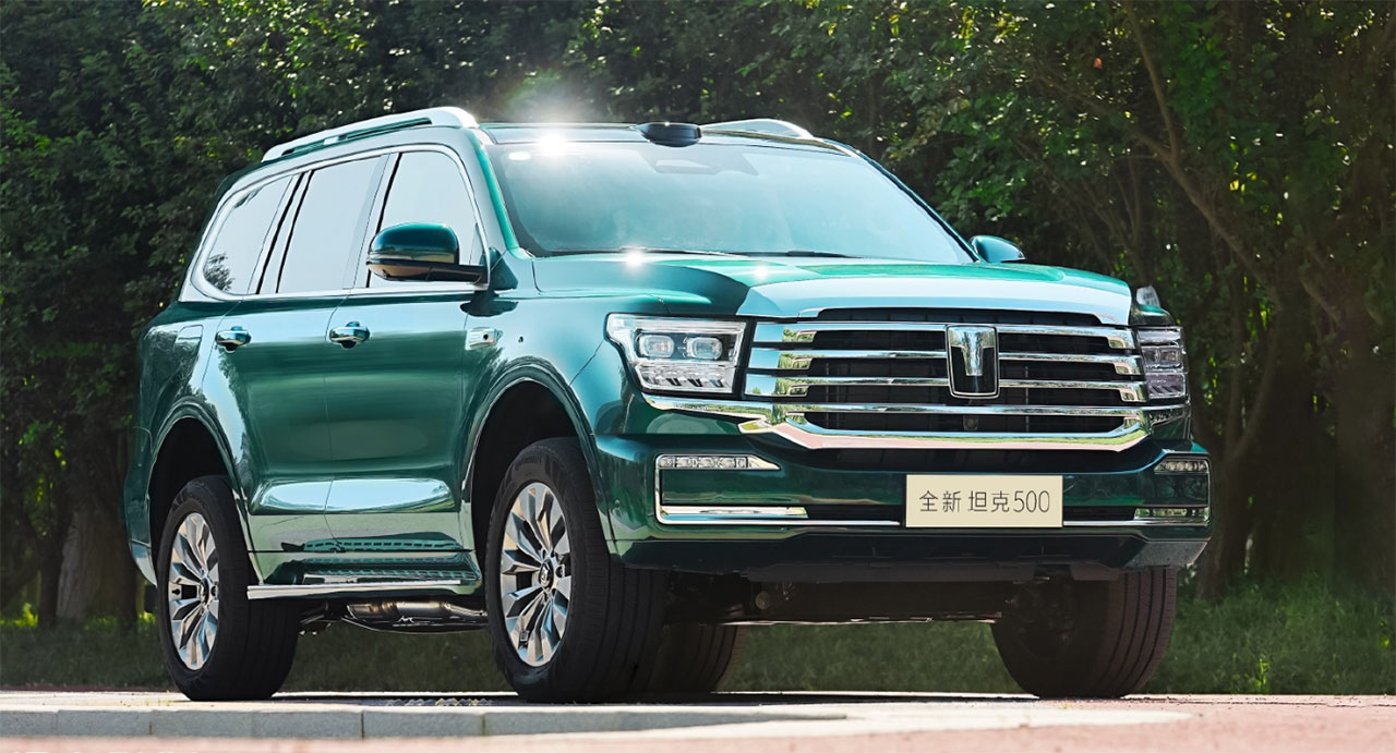 Novo GWM Tank 500 já está em pré-venda na China