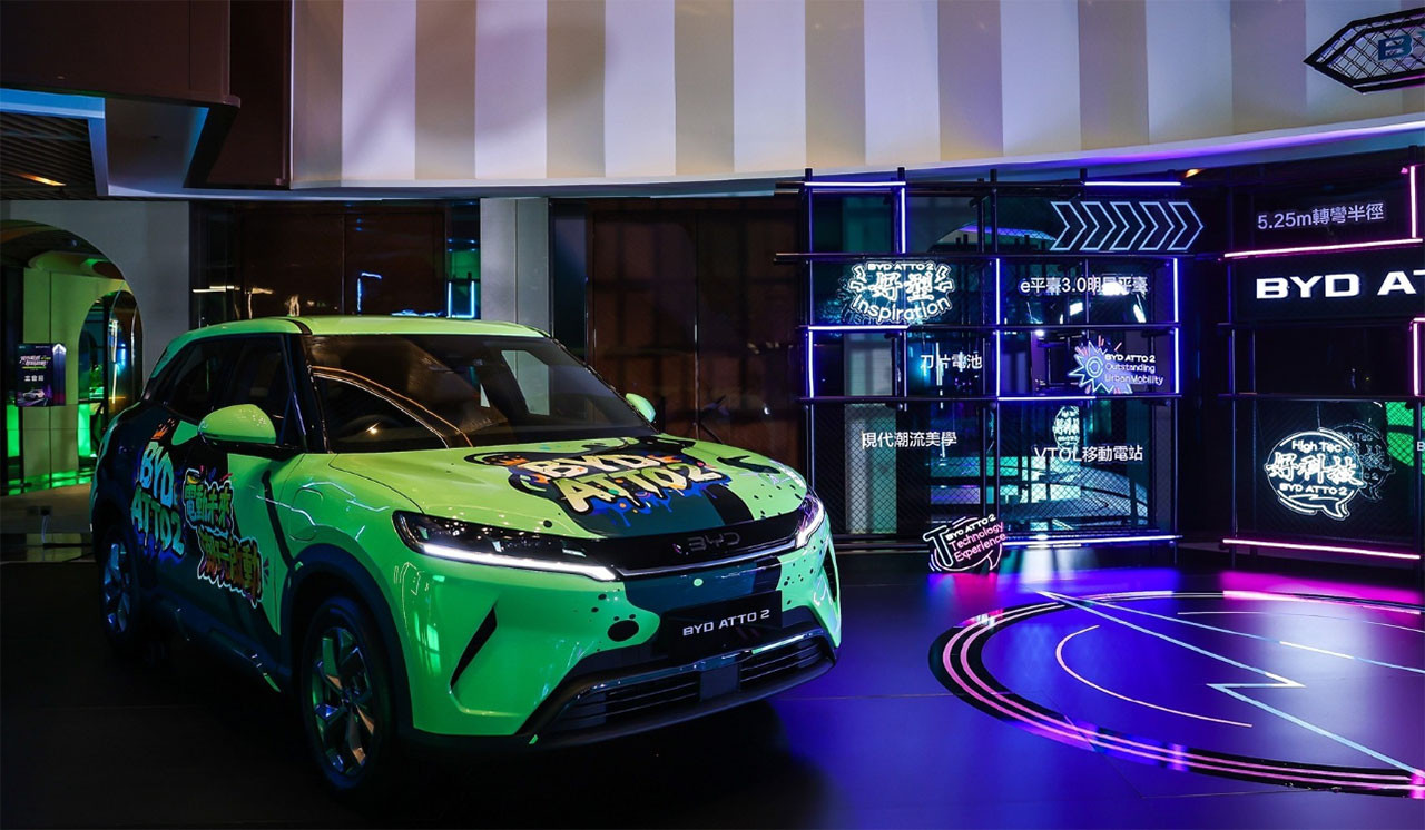SUV elétrico Yuan Up da BYD estreia em Hong Kong