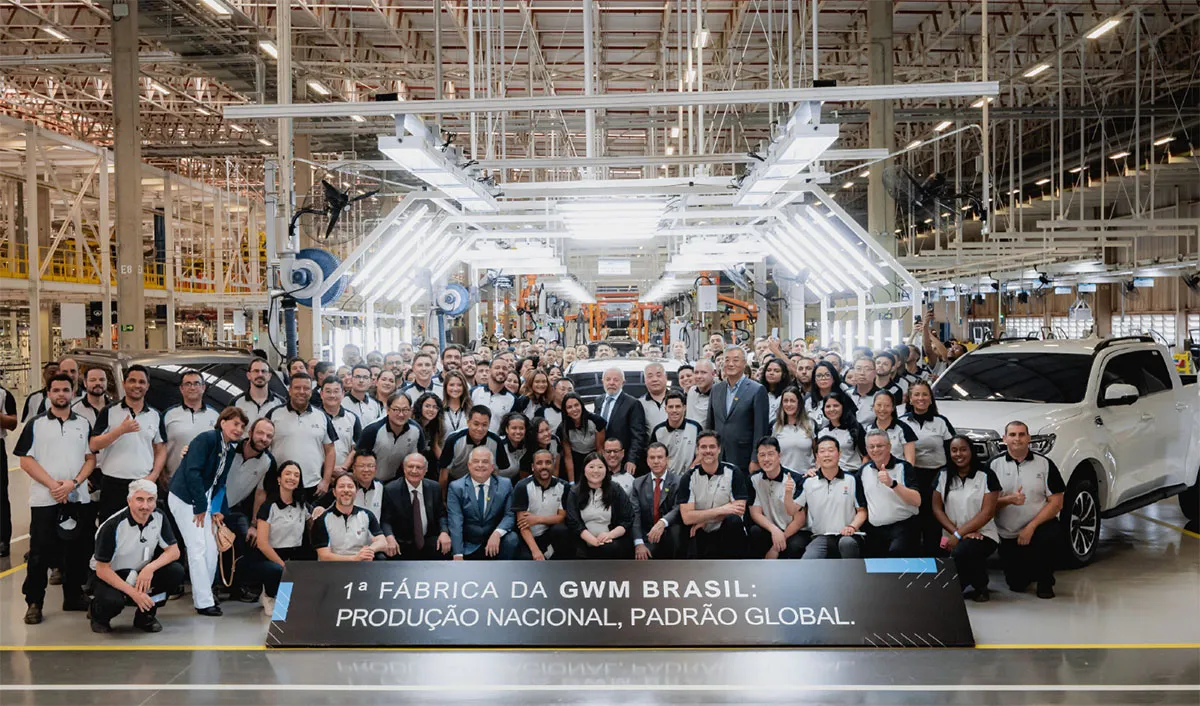 Chinesa GWM planeja segunda fábrica no Brasil e já avalia possíveis locais