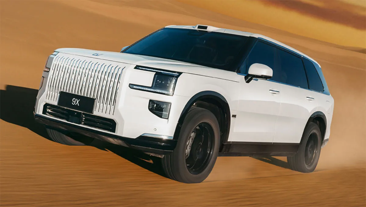 Zeekr abre pré-venda do SUV híbrido 9X no dia 29 de agosto na China