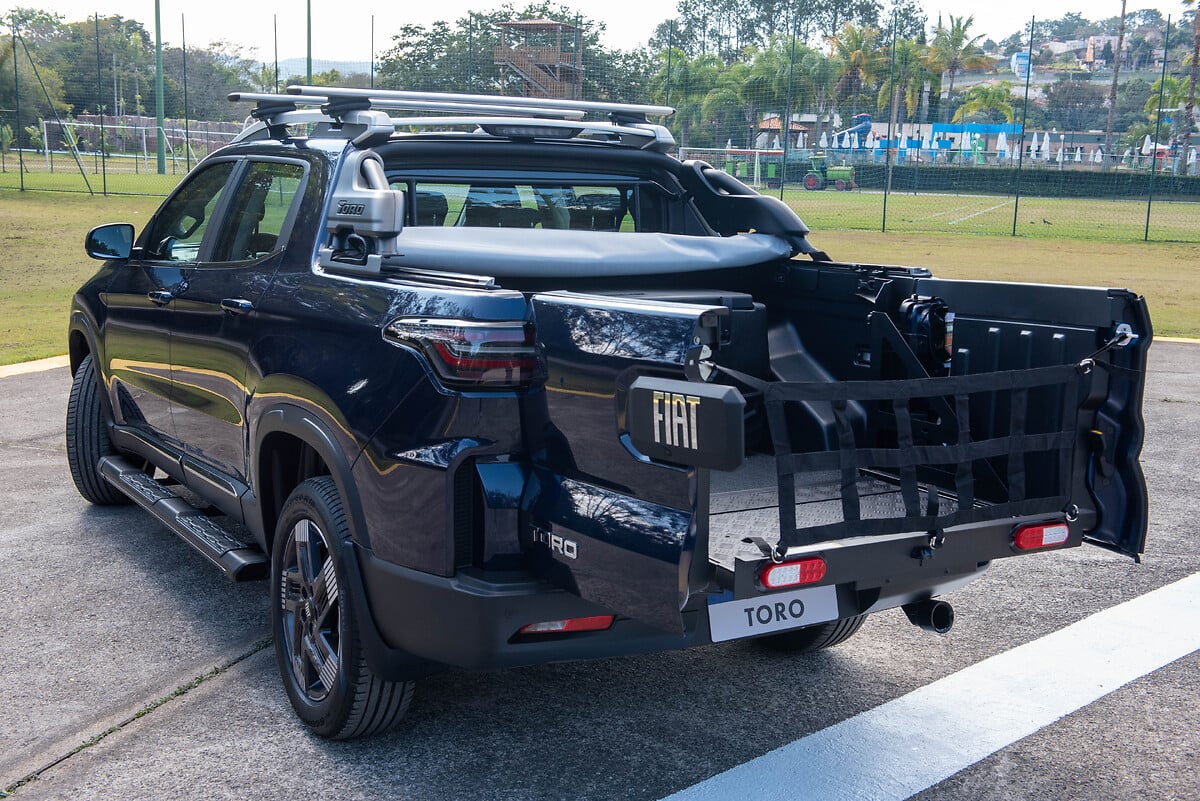 Fiat Toro 2026 chega com mais de 50 acessórios originais