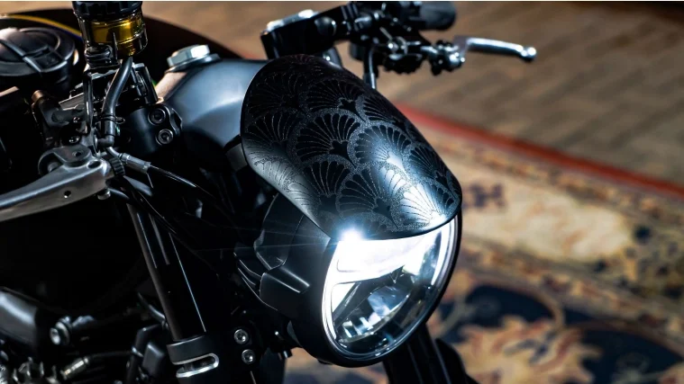 Brasileiro vence concurso da Triumph com Speed Twin 1200 customizada