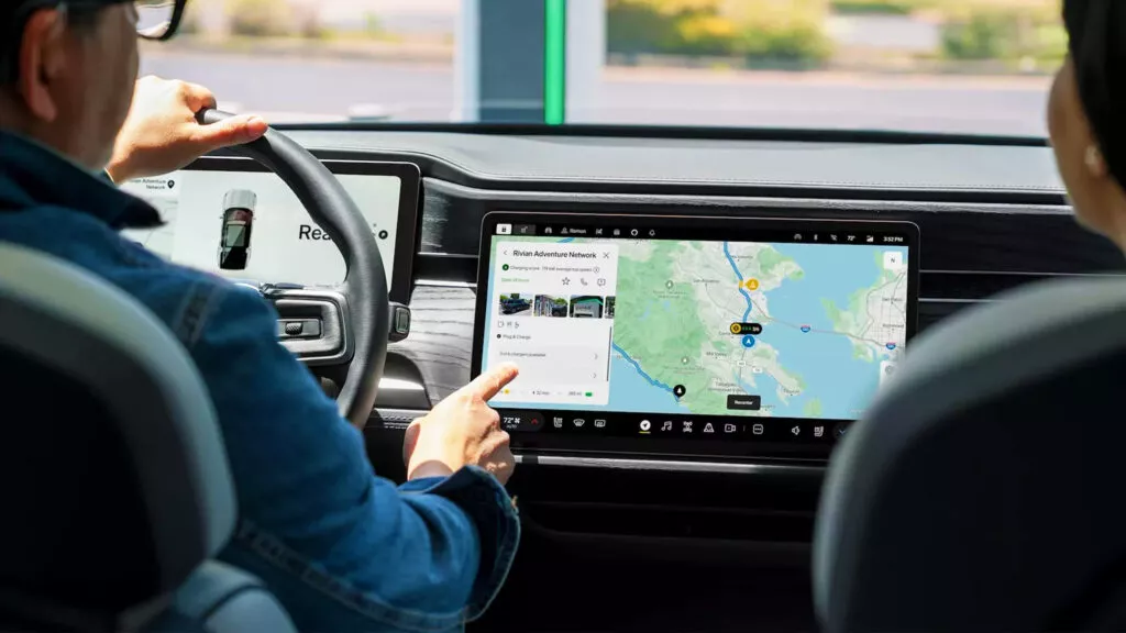 Atualização do Rivian com Google Maps Causa Falhas no GPS