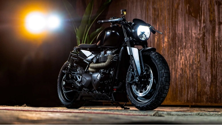 Brasileiro vence concurso da Triumph com Speed Twin 1200 customizada