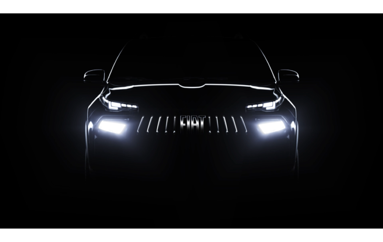 Fiat antecipa reestilização da Toro 2026 em novo teaser