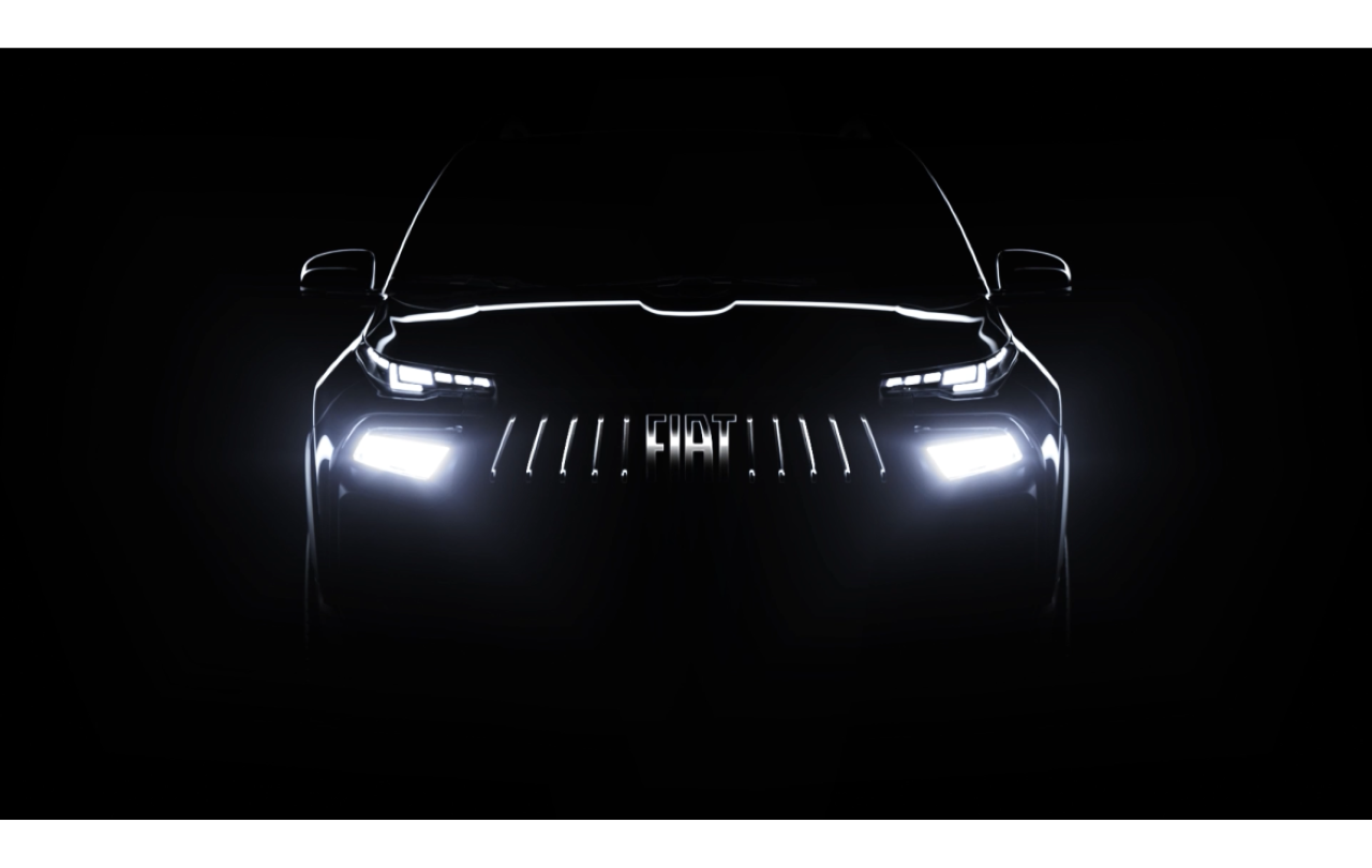 Fiat antecipa reestilização da Toro 2026 em novo teaser