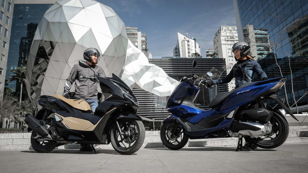 Nova Honda PCX 160 2026 estreia no Brasil: confira preços, versões e cores