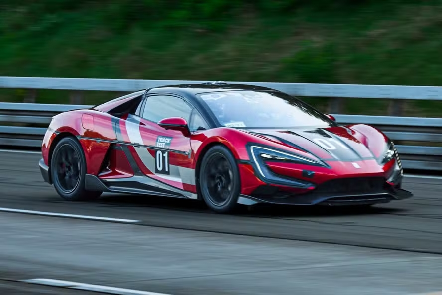 Yangwang U9 quase chega a 500 km/h e quebra recorde mundial