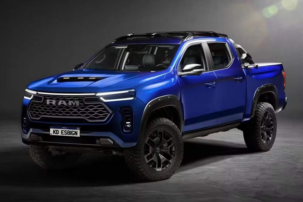 Nova Ram Dakota é revelada em teaser e mira rivais como Hilux e Ranger