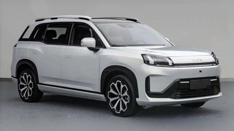 GAC Aion V, lançado recentemente no Brasil, ganha atualização na China