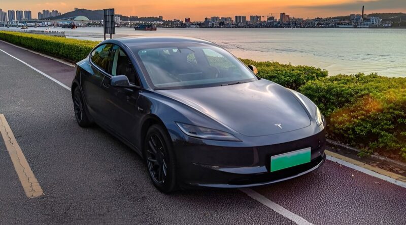 Tesla lança Model 3+ na China com autonomia de até 830 km