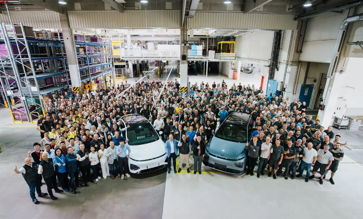 Xpeng estabelece meta de 600 mil carros vendidos para 2026