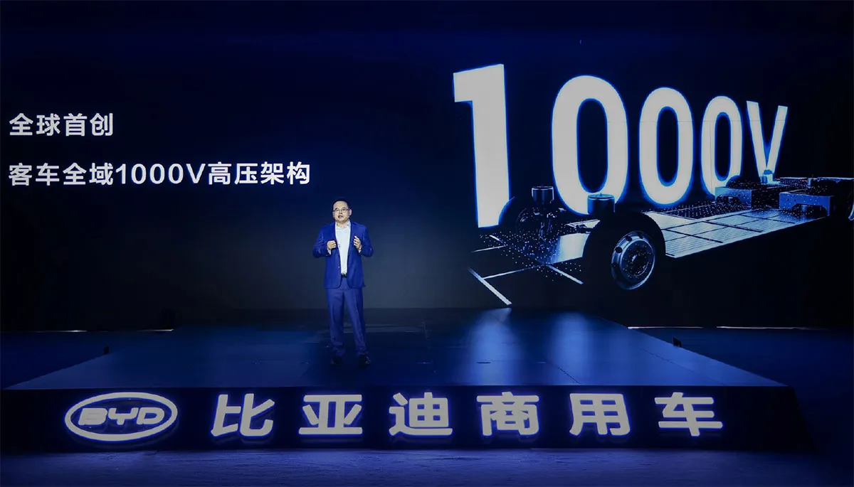 BYD apresenta a nova plataforma e-Bus 3.0 para ônibus elétricos