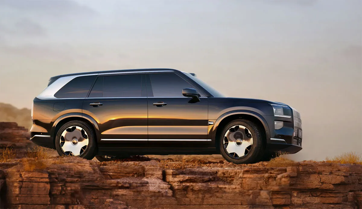 Zeekr 9X chega à China com 1.381 cv e até 1.250 km de alcance