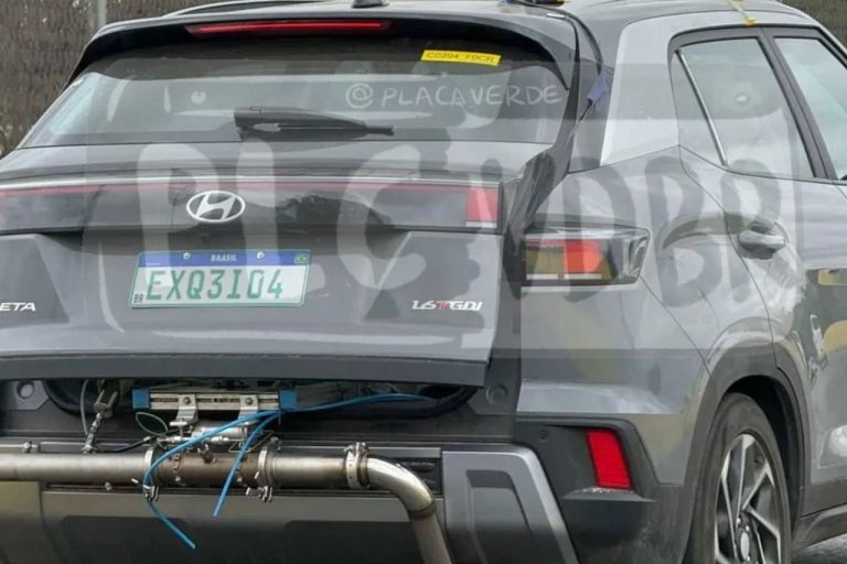 Flagra revela Hyundai Creta 1.6 turbo flex em testes no Brasil