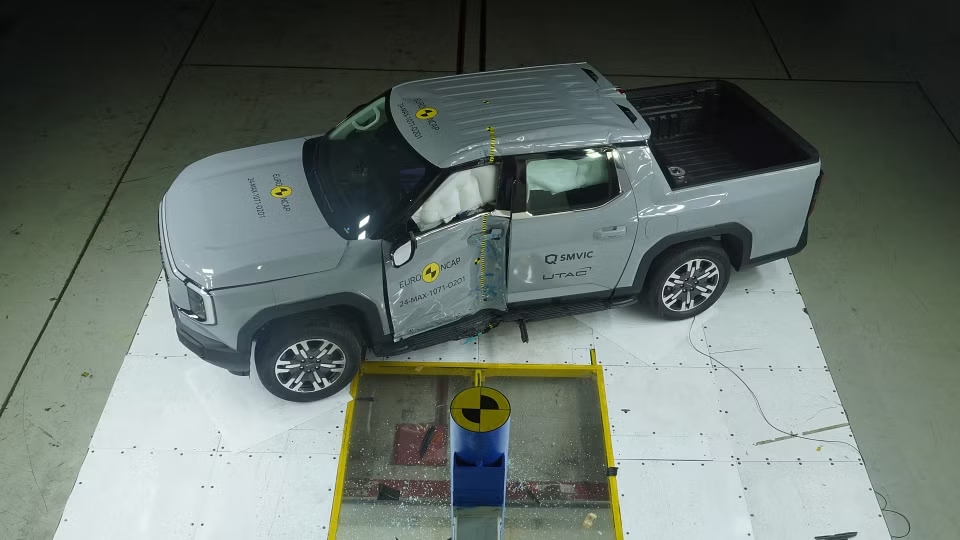 LDV Terron 9, futura base da VW Amarok, conquista 5 estrelas no ANCAP