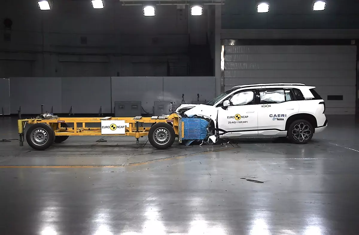 SUV elétrico GAC Aion V ganha 5 estrelas no Euro NCAP