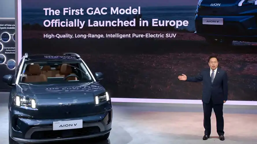 SUV elétrico GAC Aion V ganha 5 estrelas no Euro NCAP