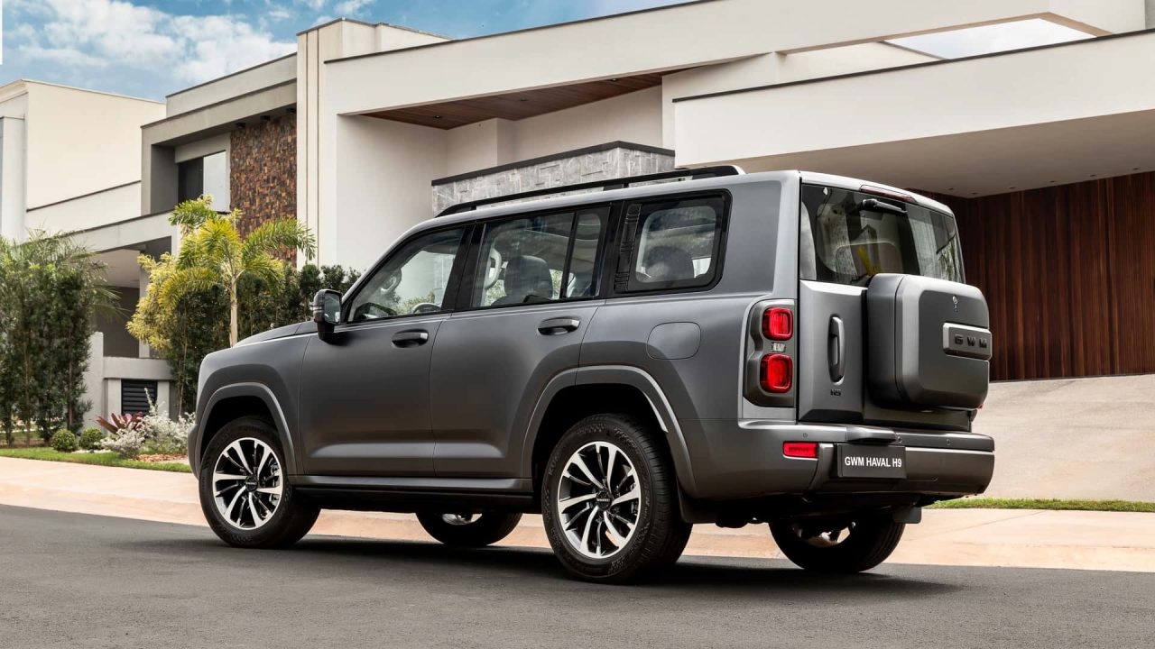 GWM Haval H9 desafia a Toyota SW4 com preço de R$ 309 mil