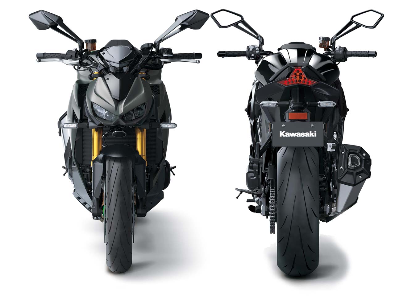 Kawasaki Z1100 e Z1100 SE chegam turbinadas em potência e tecnologia
