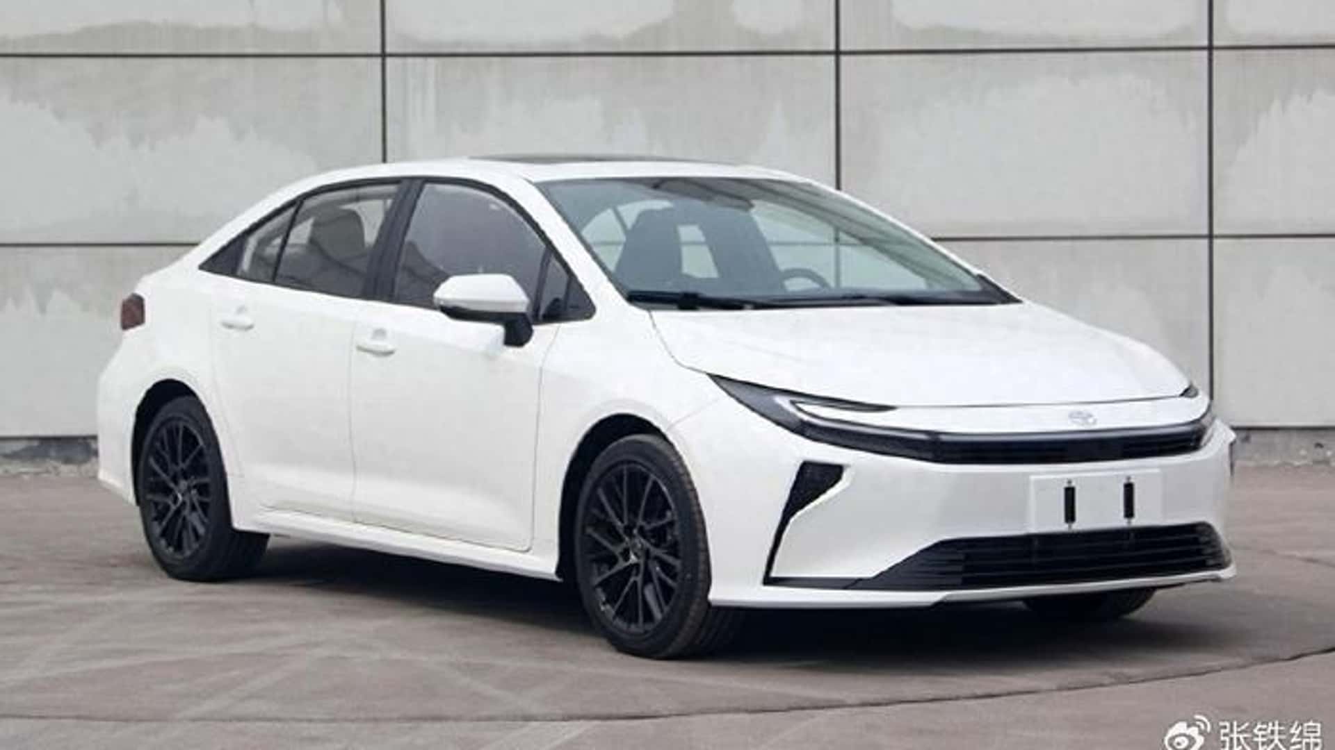 Novo Toyota Corolla surge na China com design totalmente renovado