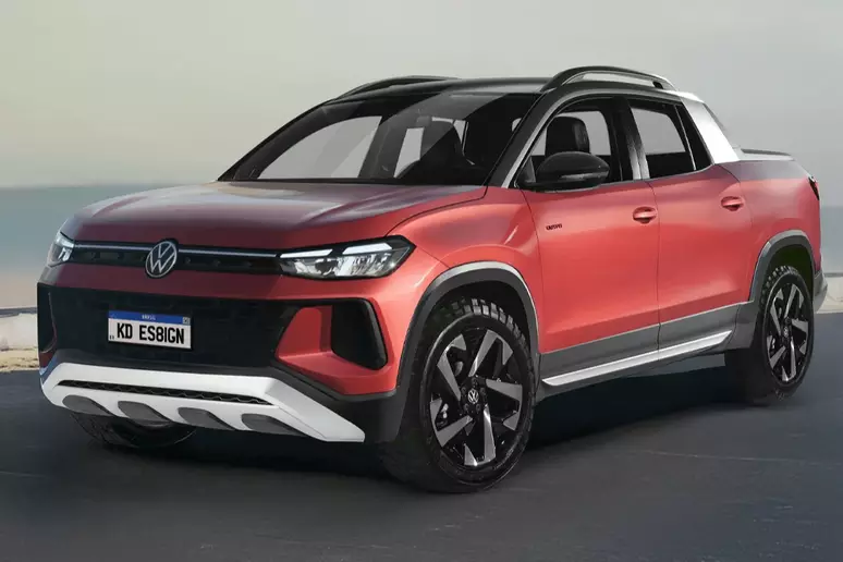 Volkswagen Udara: a sucessora da Saveiro aposta em motor 1.5 híbrido e apelo lifestyle