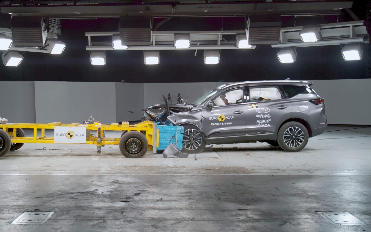 Chery Tiggo 7 brilha no Euro NCAP enquanto T-Cross tem apenas 3 estrelas