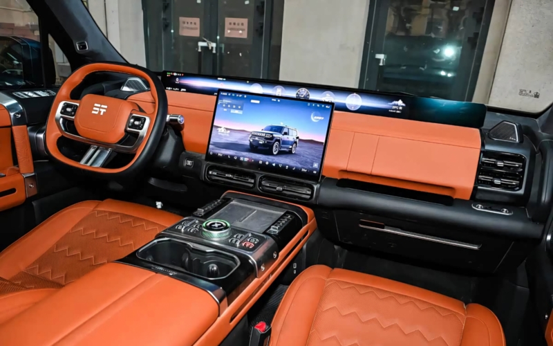 SUV da ‘Land Rover chinesa’ chega com 892 cv e autonomia de 1.400 km