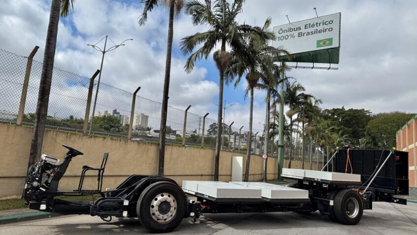 Eletra apresenta nova geração de chassis elétricos com baterias WEG