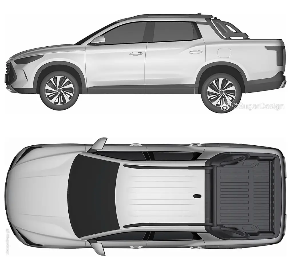 Nova picape da BYD será lançada no Brasil em 2026 para enfrentar a Toro