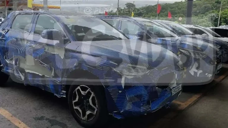 Nova picape híbrida da BYD surge em flagra e mira Toro e Maverick