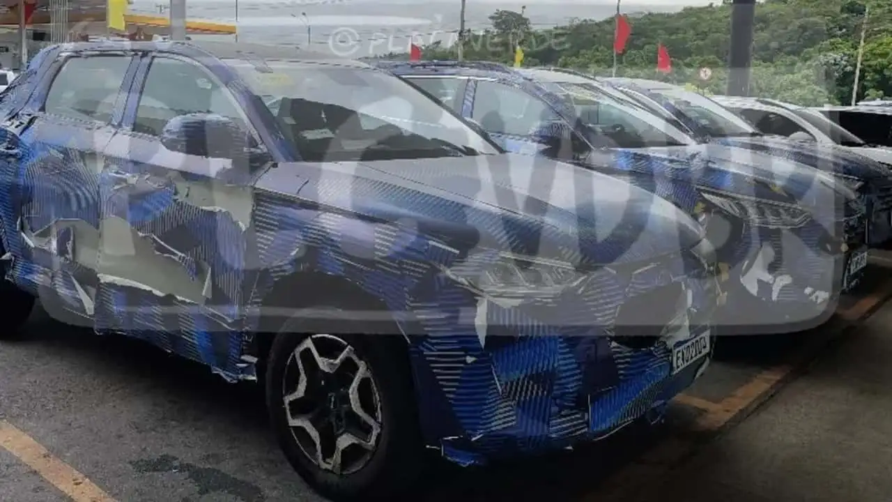 Nova picape híbrida da BYD surge em flagra e mira Toro e Maverick