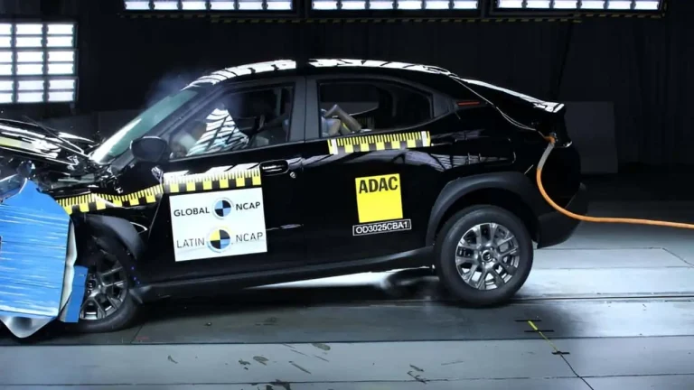 Citroën Basalt tira zero em segurança no Latin NCAP